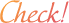 チェック